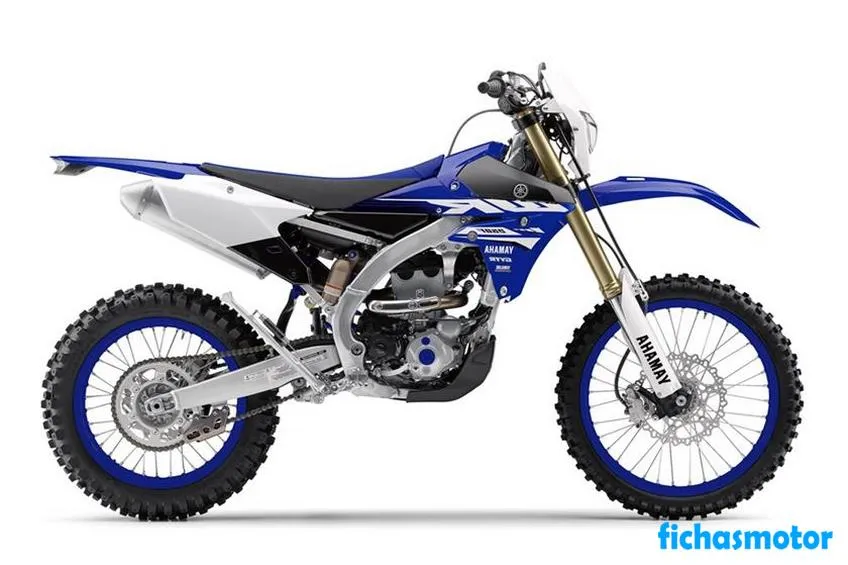 Imagem da motocicleta Yamaha WR250F do ano de 2019