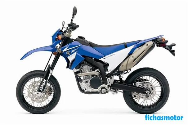 Imaginea motocicletei Yamaha wr250x a anului 2008