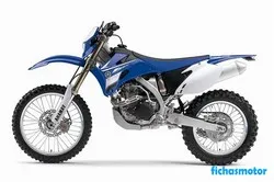 Image of the Yamaha wr450f 2008 motorcycle