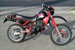 Image of the Yamaha xt 250 1987 motorcycle