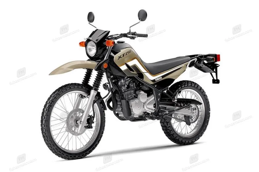 Image of the Yamaha XT250R motorcycle of the year 2020