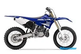 Afbeelding van de Yamaha YZ250-motorfiets van het jaar 2019