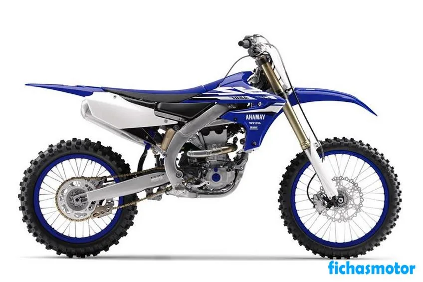 Image de la moto Yamaha YZ450F de l'année 2019