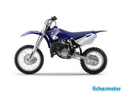 Yamaha yz85 2011 摩托车的图像