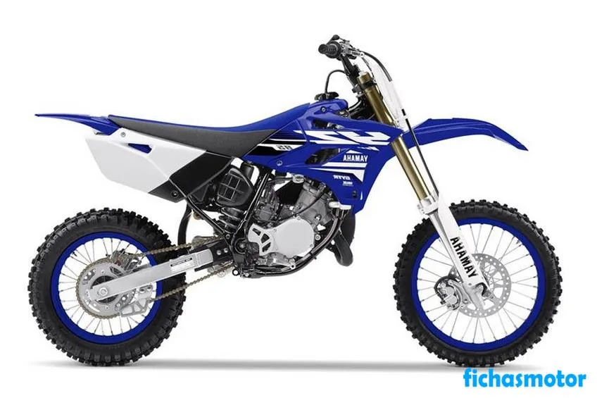 Afbeelding van de Yamaha YZ85-motorfiets van het jaar 2019