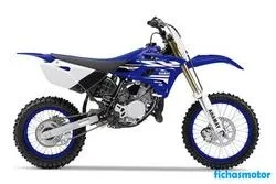 Yamaha YZ85 2020 摩托车的图像