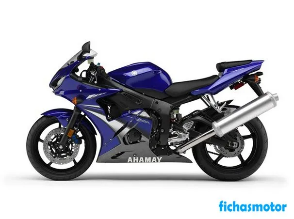 Image of the Yamaha yzf-r6s motorcycle of the year 2007