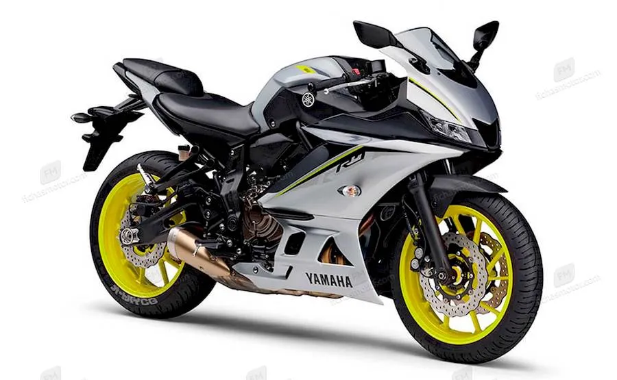 Obrázek motocyklu Yamaha YZF-R7 roku 2021