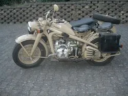 Gambar sepeda motor Zündapp ks 750 1940